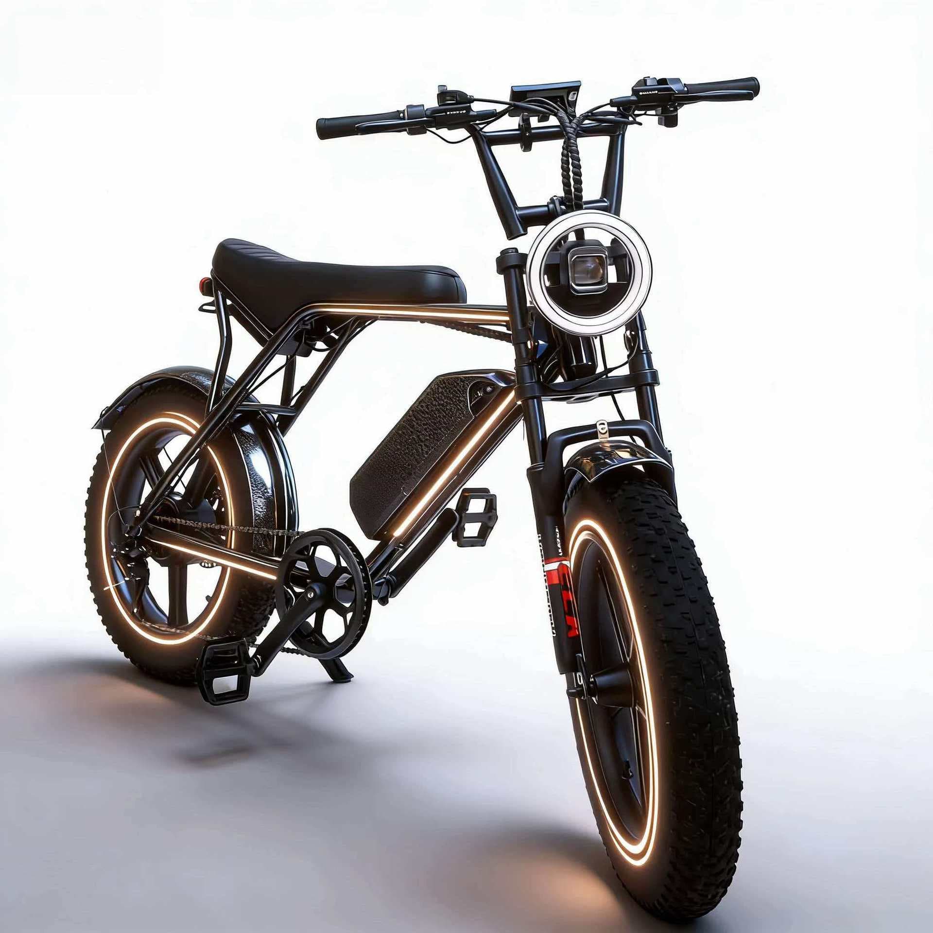 Cross-Border Factory Direct Supply: 20-Inch Lithium Battery Electric Vehicle with Off-Road Tires for City and Outdoor Use, Wholesale