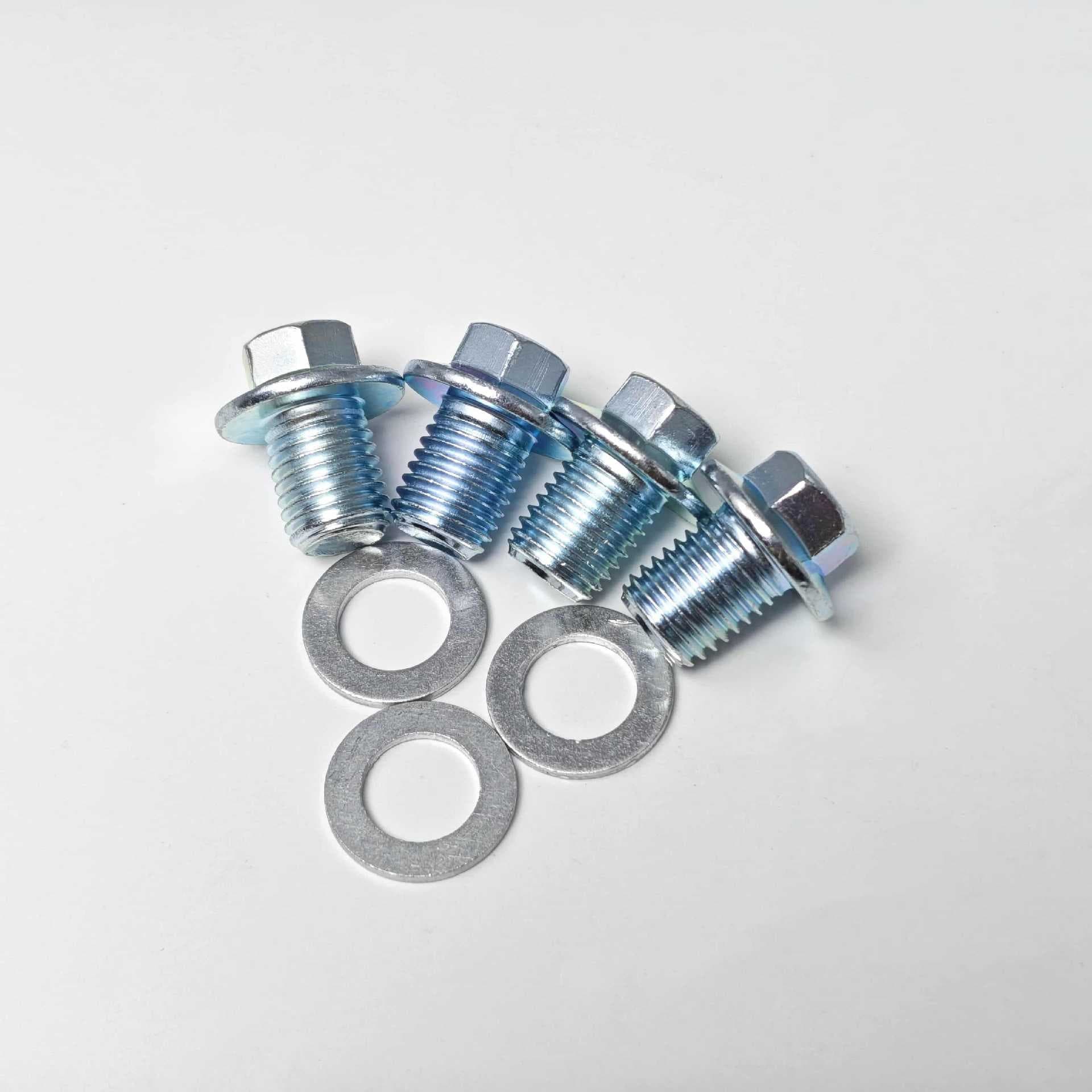 M12*15 Oil Drain Bolt YBR125/FZ16 Oil Drain Bolt Yamaha Oil Pan Bolt Motorcycle Accessory