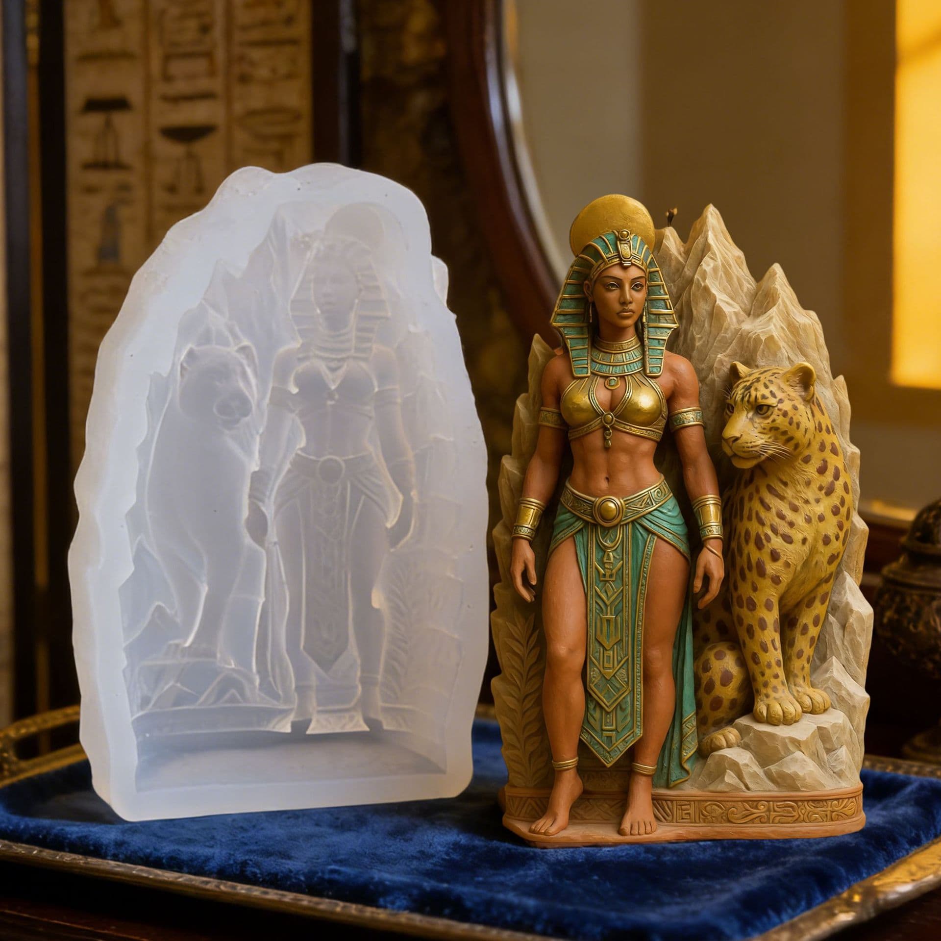 Sanxin Portrait Aromatherapy Candle Silicone Mold DIY Aromatherapy Plaster Diffuser Stone Ornament Mould
