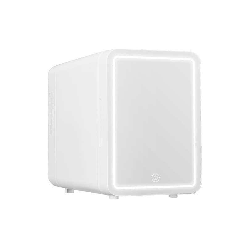 6L Car Fridge Mini Portable for Dorm and Home, Cosmetic Cooling with Mirror, Small Refrigerator Wholesale