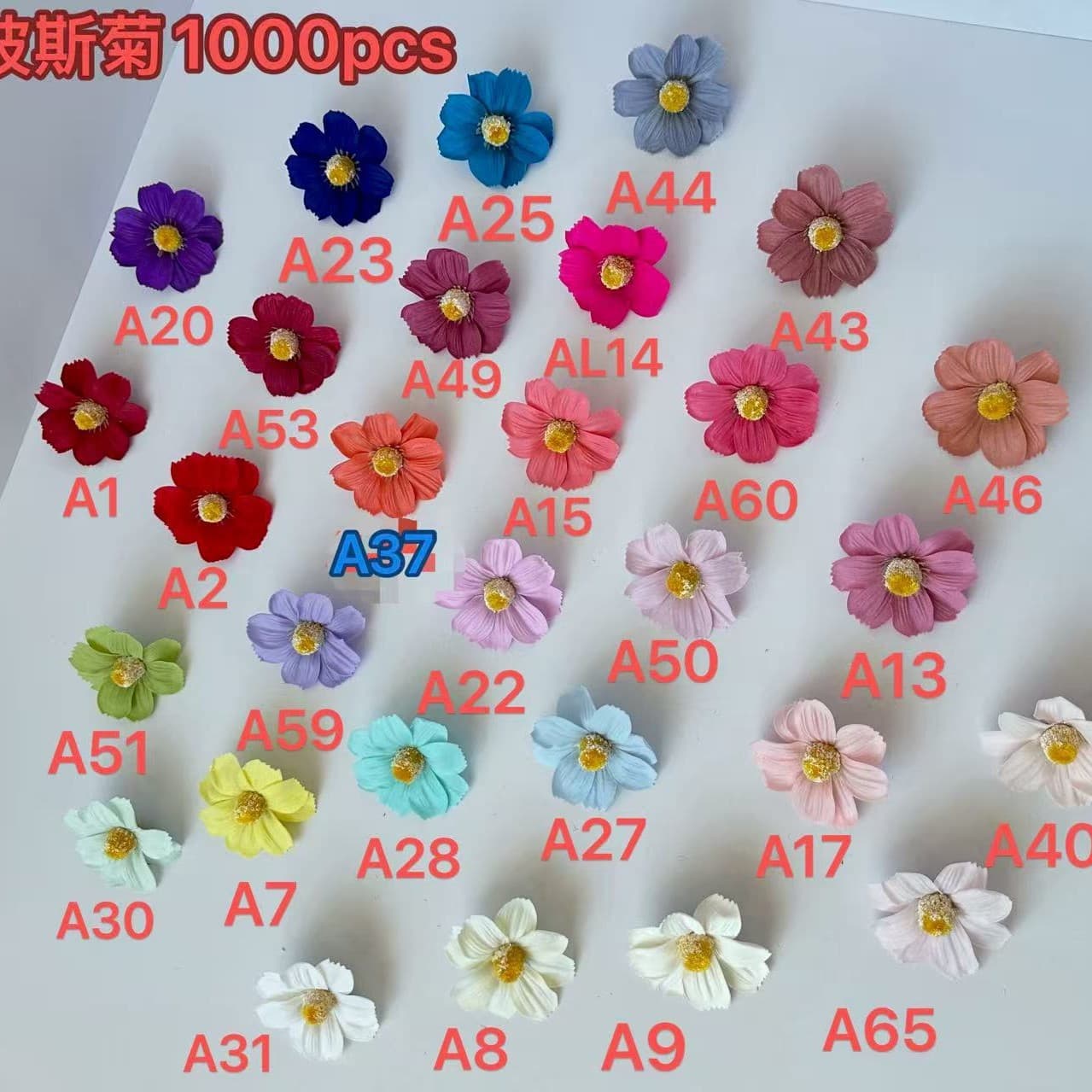 Anhui Factory Cosmos and Gesang Flower Scented Soap Flowers, Small Daisy Sunflower Wholesale, Specializing in Quality Soap Flowers