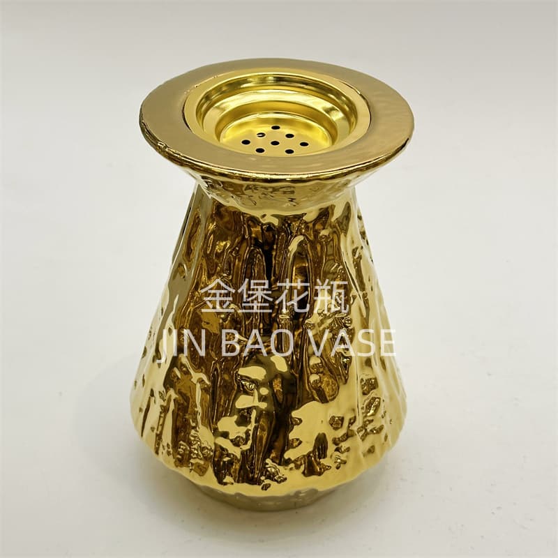 Factory shipped Arabian vase Indian handmade pure gold ceramic copper creative party supplies home incense burner ornaments