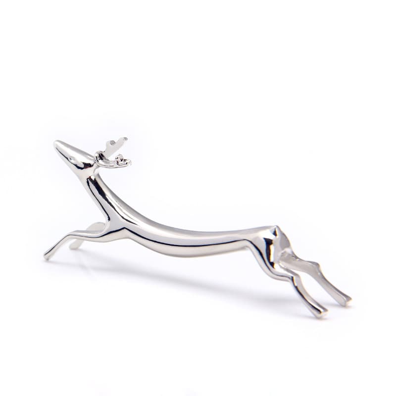 Knife and Fork Rest with Metal Deer Chopstick Holder, Stainless Steel Animal Chopstick Stand, Hot-selling Cross-border E-commerce Item