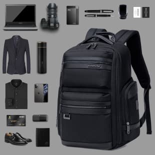Business Backpack for Men Premium Travel Multifunctional Backpack Water-Resistant Large Capacity Computer Backpack