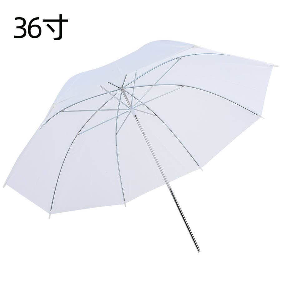 Minrui Photography Equipment Portable Outdoor Umbrella 36-inch Softbox Umbrella 90cm White Umbrella Photography Studio Reflective Umbrella