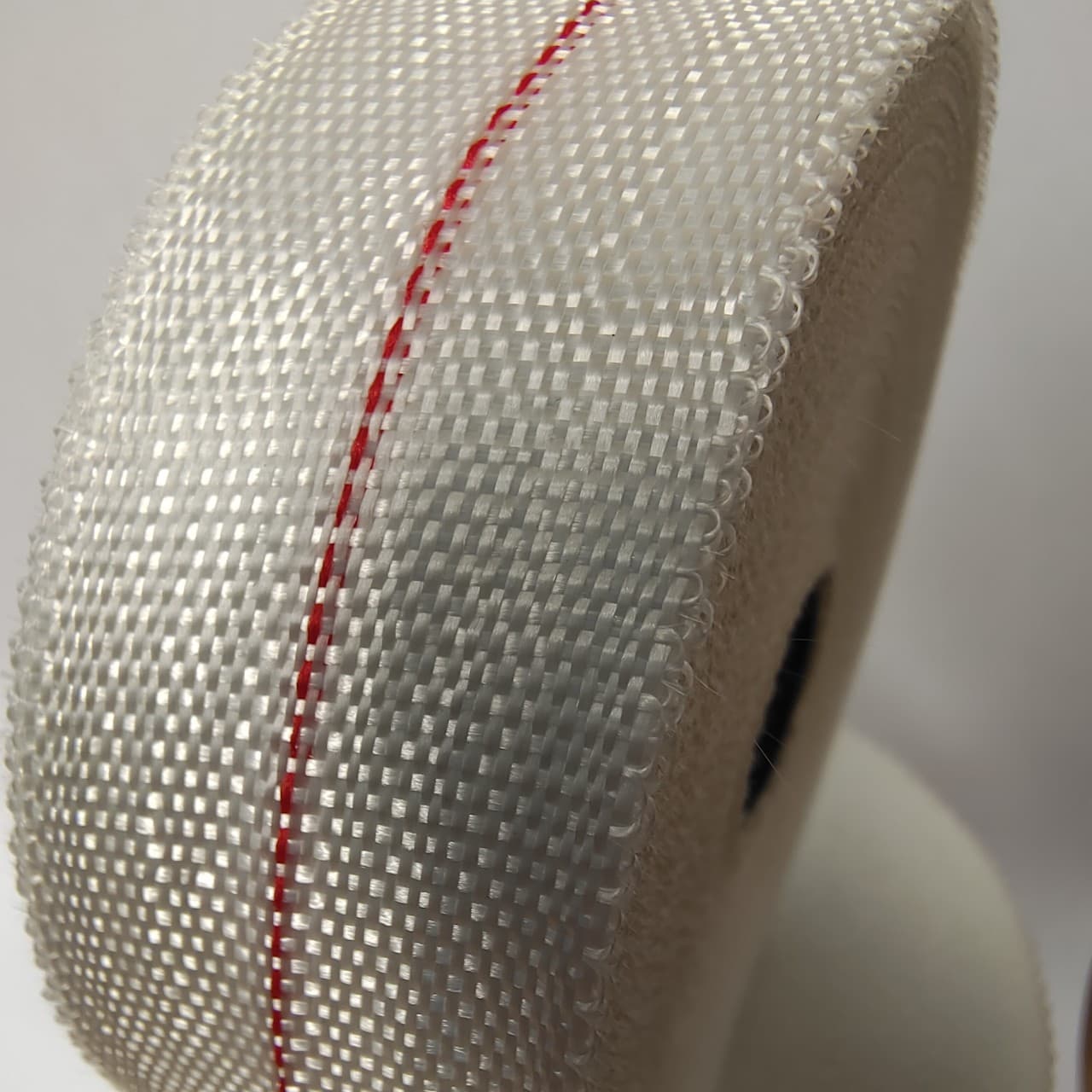 Fiberglass tape, glass silk tape, medium red line export insulation binding tape for motor coil winding.