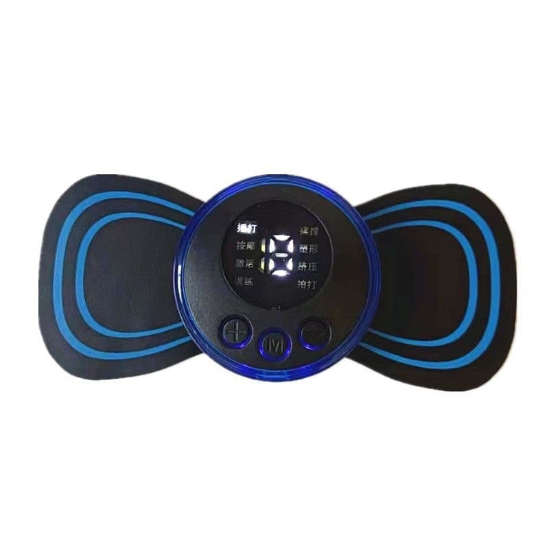 Cervical Pulse Massager EMS Smart Mini Neck and Shoulder Massage Patches Portable Remote Control Home Massager