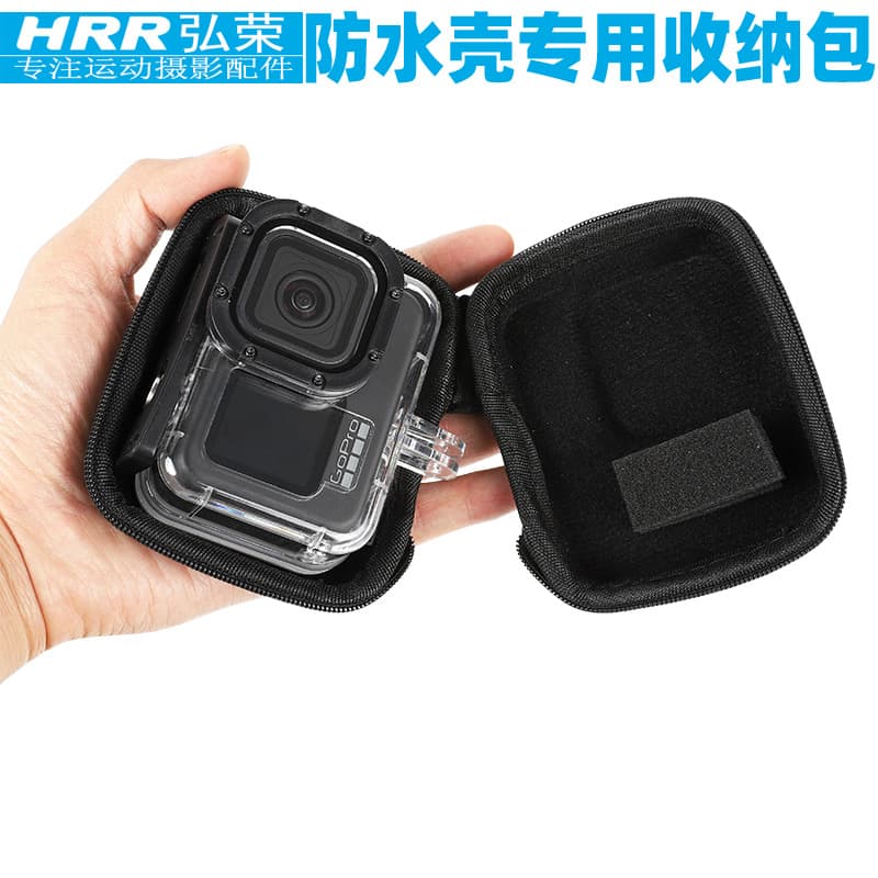 Compatible with GoPro action camera storage bag, waterproof case, body protection bag, GoPro 10/9/7 storage box accessories