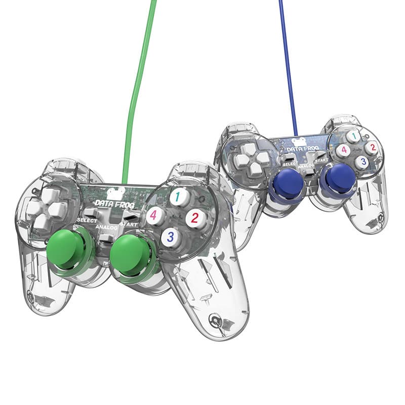 New Transparent Shell 3D Joystick PC USB Game Controller Without Vibration