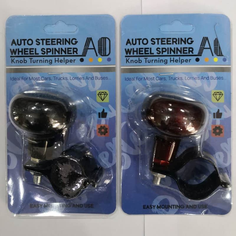 Car Steering Wheel Assist Spinner, Adjustable Universal Steering Aid for Automotive Export Products