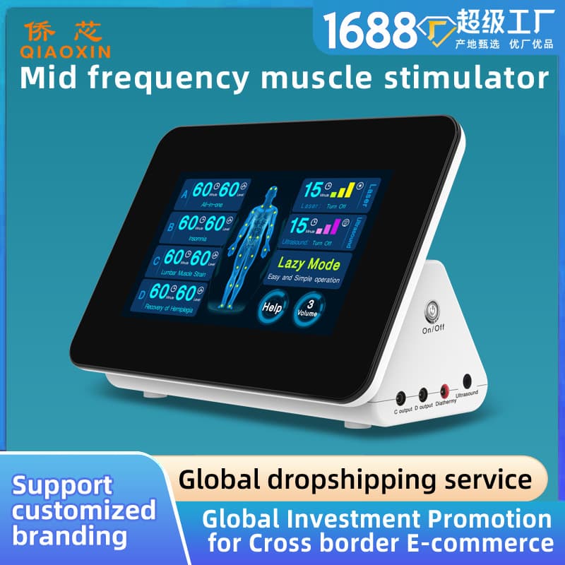 Neuromuscular Electrical Stimulator Patch Smart Massage EMS Pulse Therapy Device