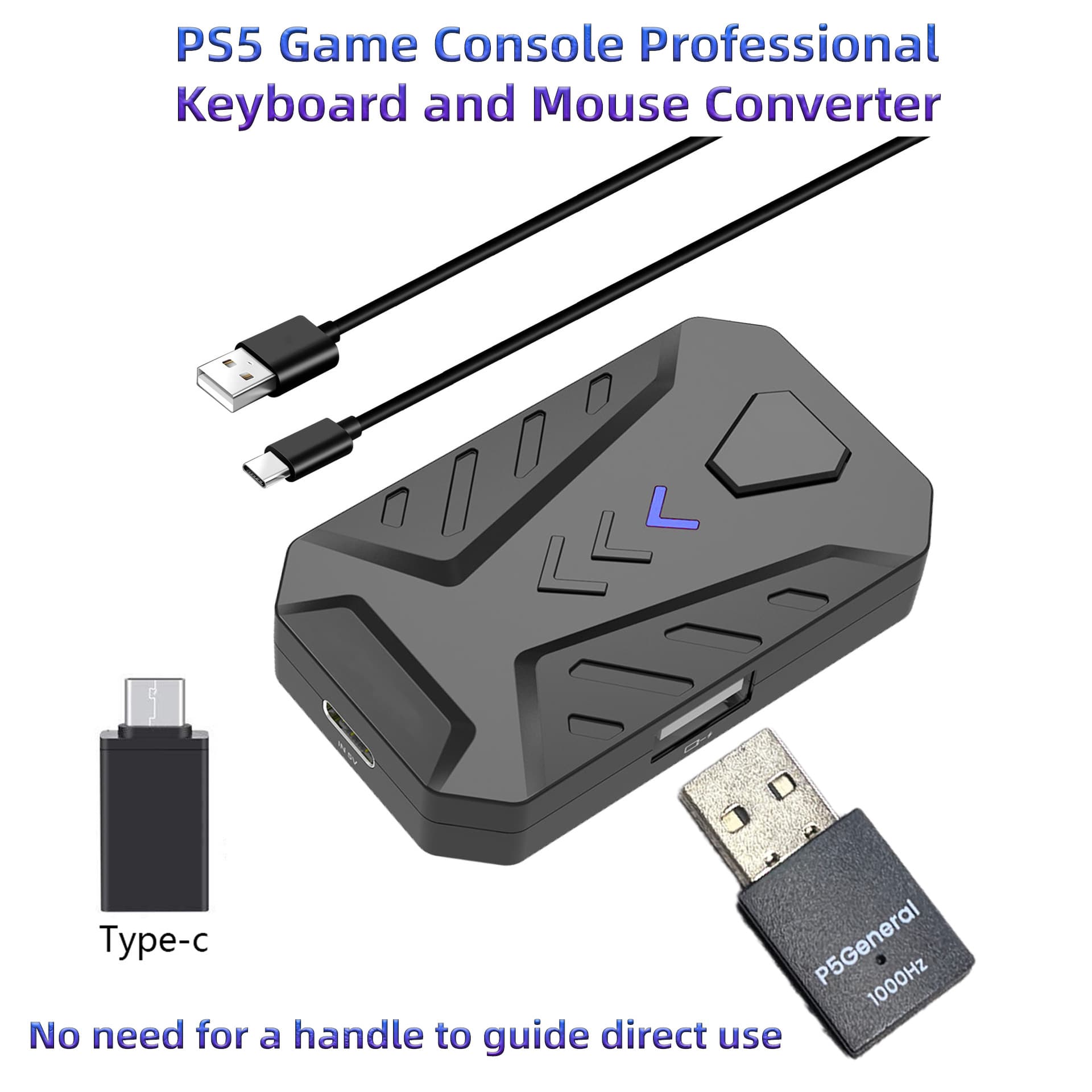 P6 Keyboard Mouse Suit Converter Supports Various Game Console Equipment Game Controllers Factory Stock