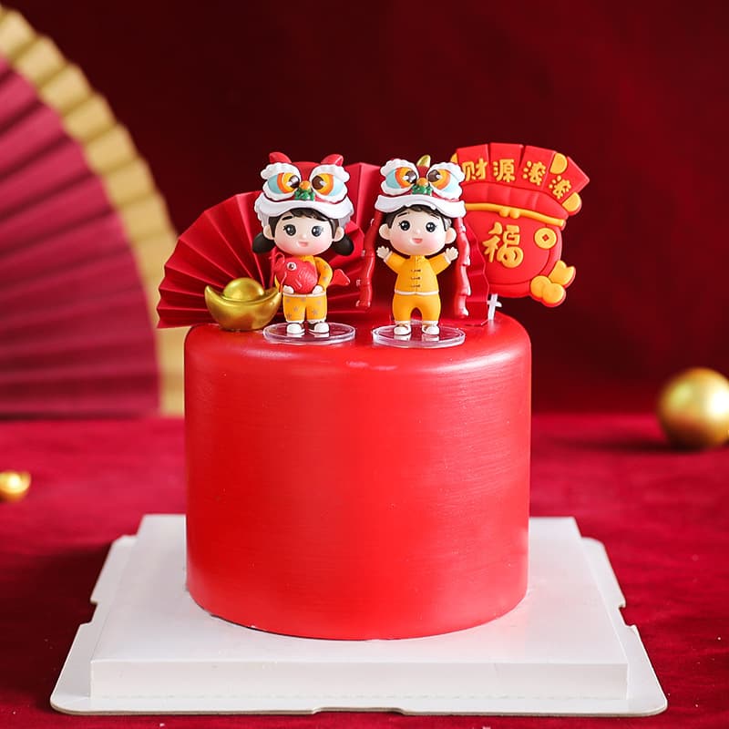 Children's Birthday Souvenir 3D Figurine Home Decoration Car Ornament One-Month-Old Full-Month Gift Decoration