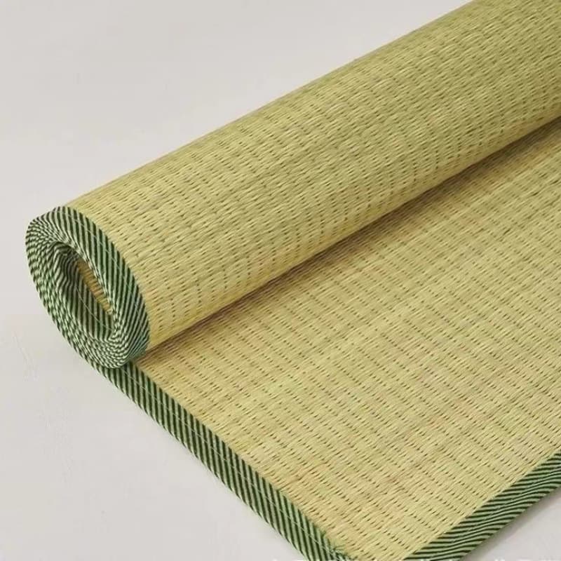 Dormitory mat orchid mat folding straw mat bamboo mat rattan mat student natural manufacturer orchid mat wholesale