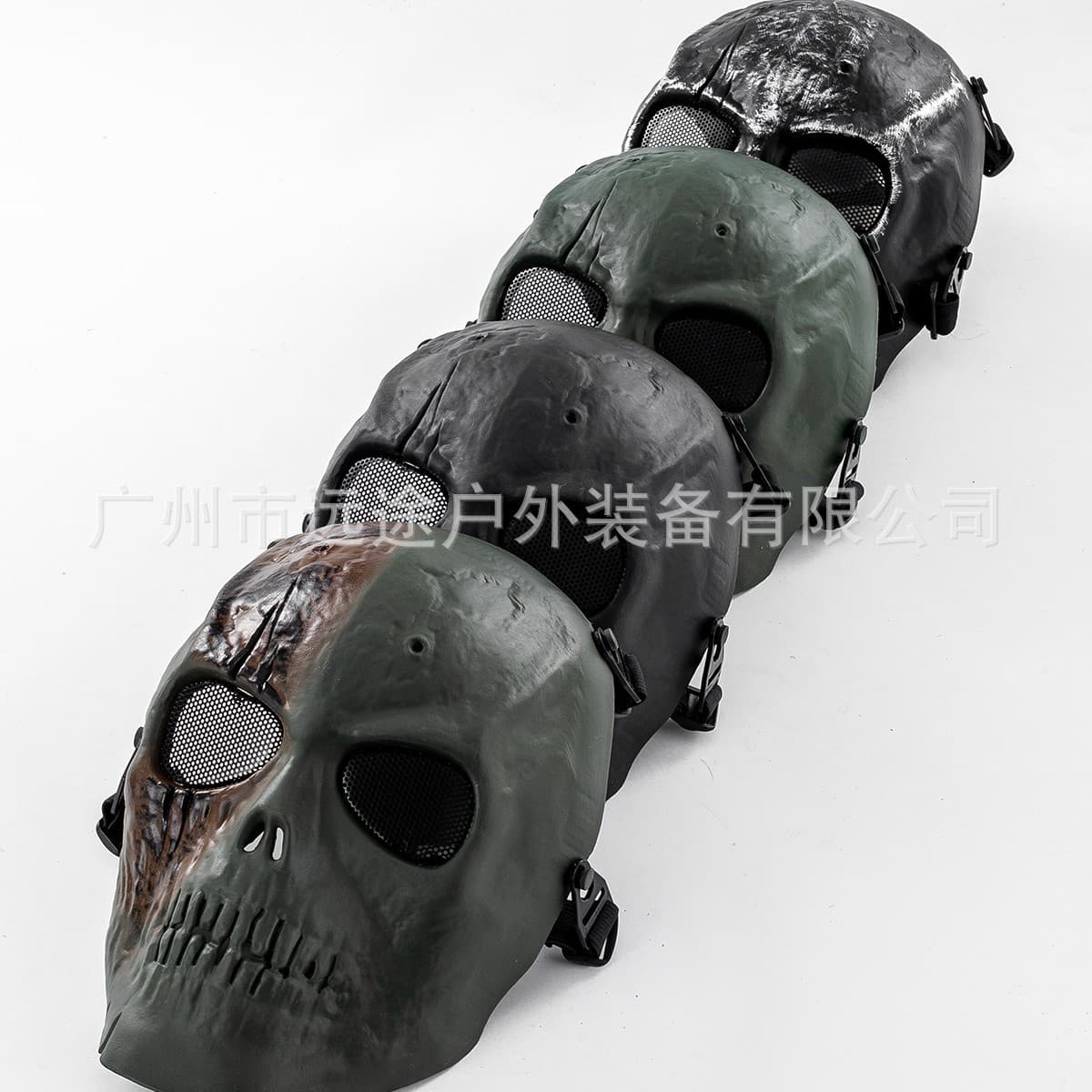 Outdoor sports camouflage accessories, military fans field supplies, M01 skeleton warrior mask, face mask