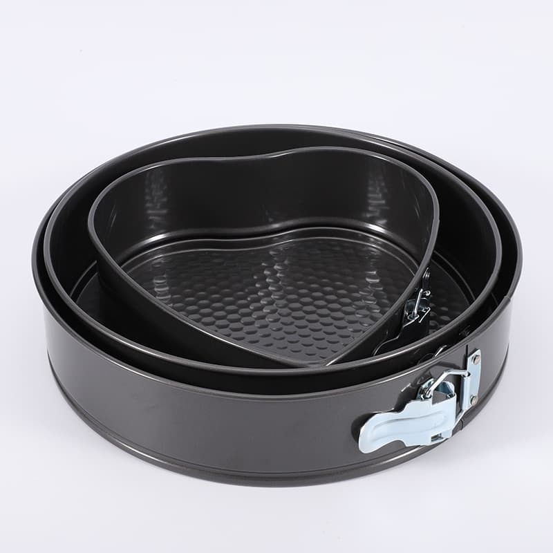 Multi-Specification Round Center Removable Bottom Cake Mold, Baking 24-28 Carbon Steel Type Set, Kitchen Supplies Cake Mold