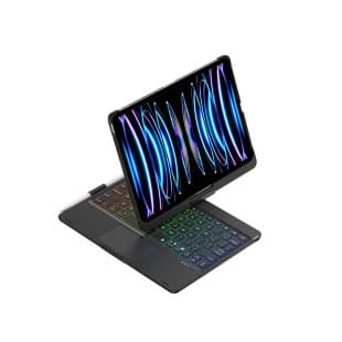 Pro11 M3 M4 360-degree Rotating Wireless Bluetooth Keyboard for iPad Air 11" Th11-2025