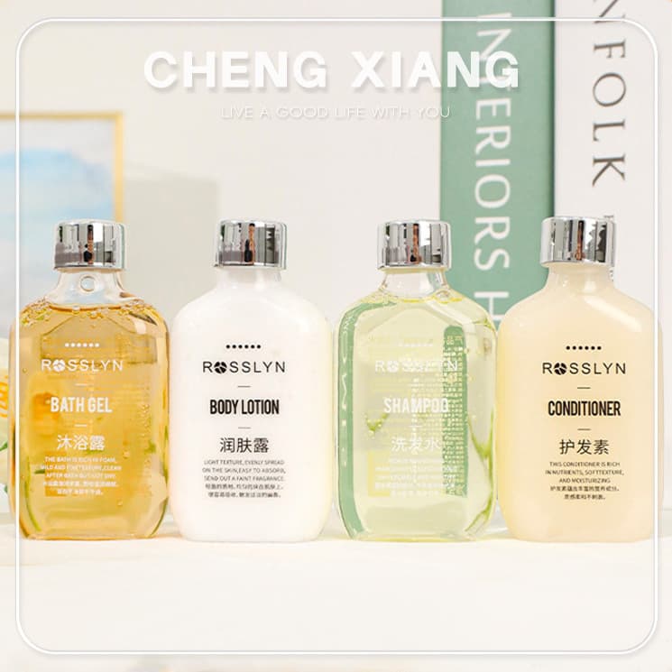 Roseline Care Series Small Bottle Set Wholesale Wedding Return Gift Shampoo Shower Gel Wedding Bridesmaid Souvenir