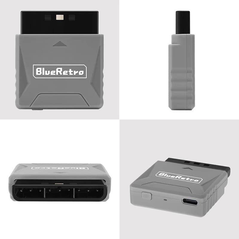 PS1/PS2 Mini BlueRetro Bluetooth Controller Adapter Wireless Controller Adapter