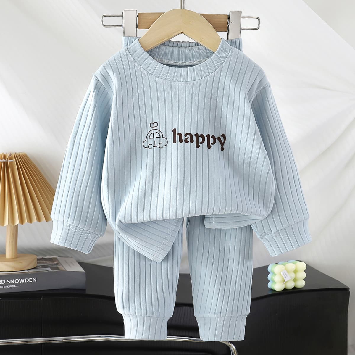 Children's autumn and winter home clothes, baby autumn clothes, long pants, baby thermal underwear sets, boys and girls new clothes, children's clothing