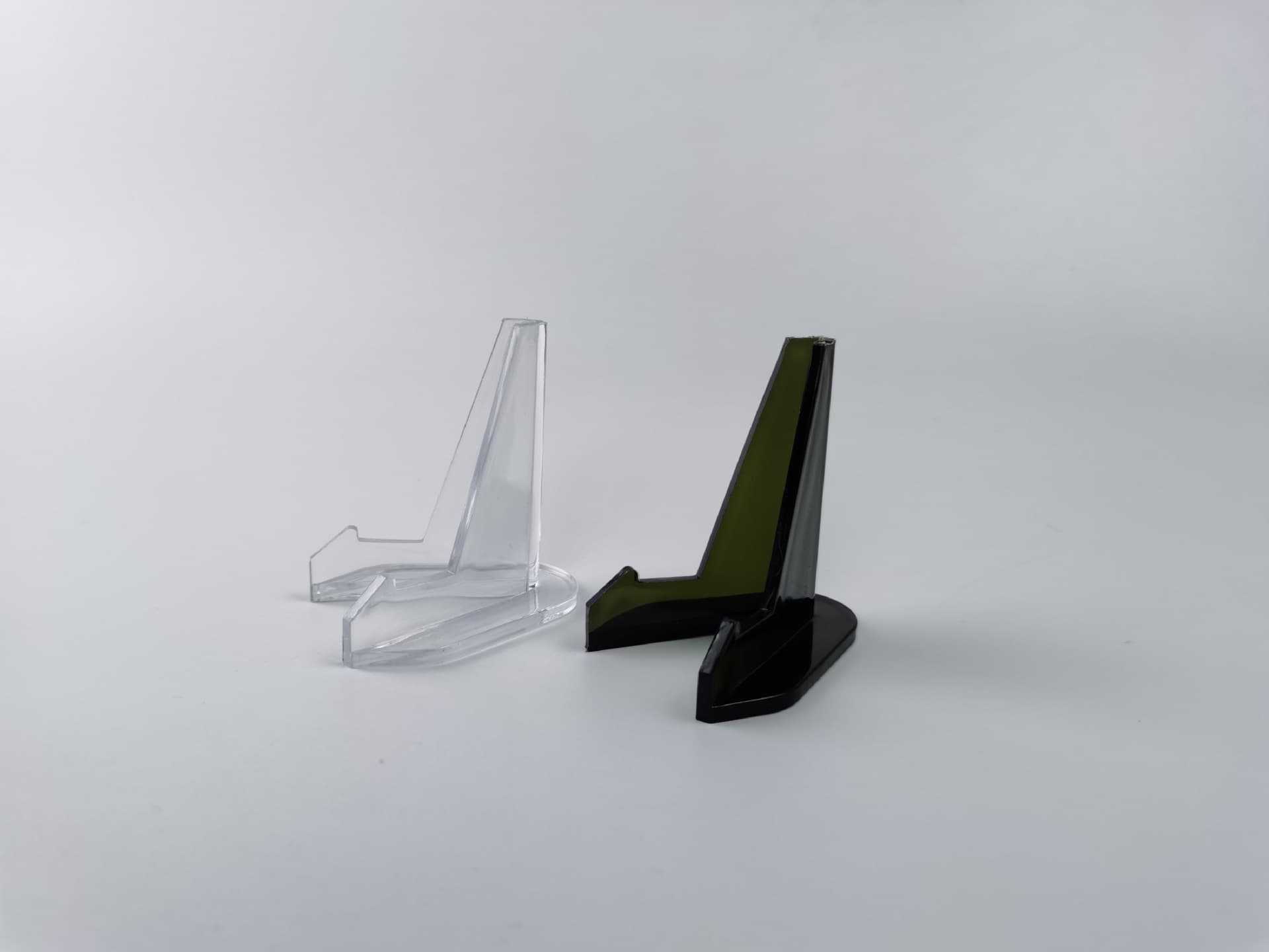 3 size display brackets for commemorative medals, coins, small round boxes, small square boxes, paper clips, identification boxes, triangle brackets