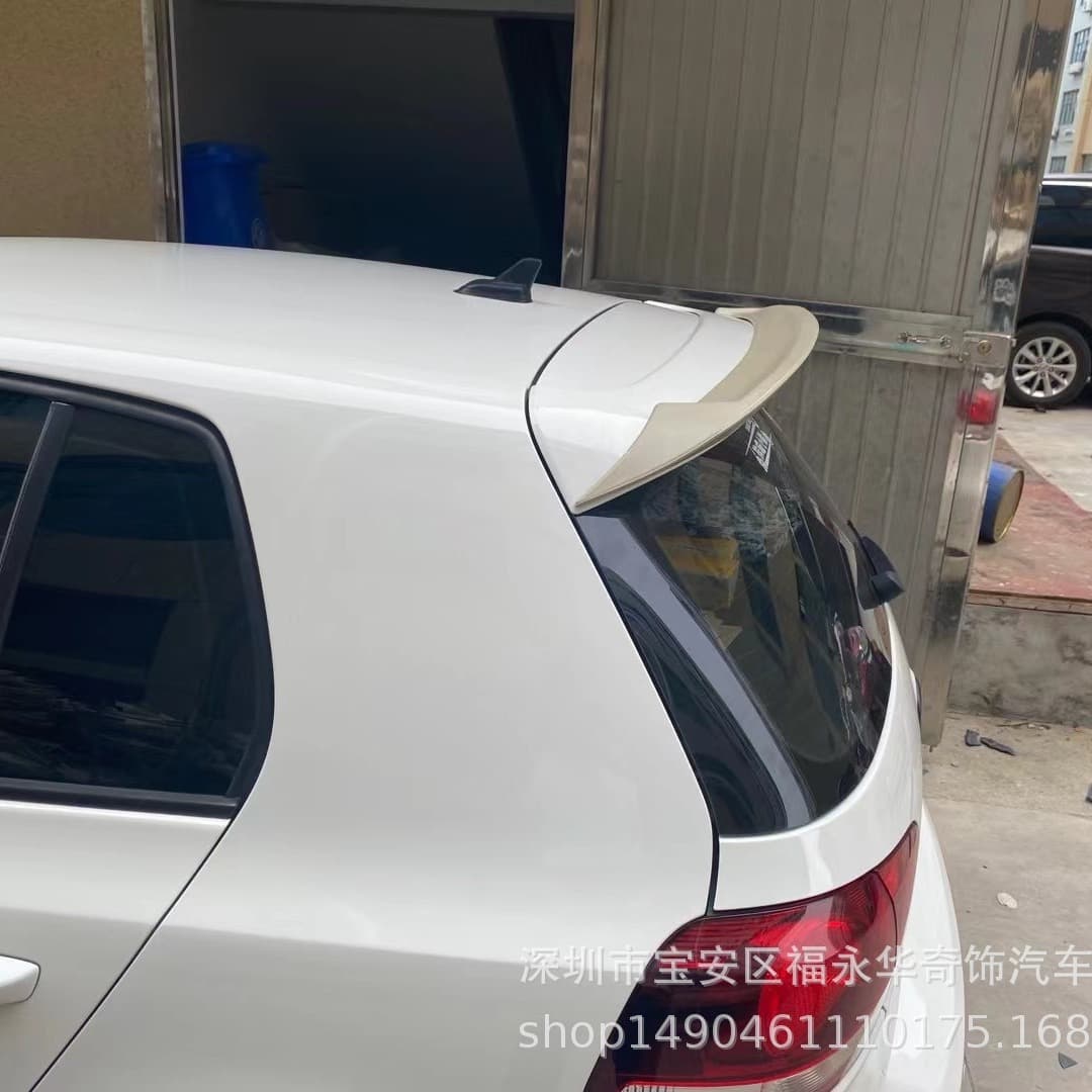 Golf6gti Tail Wing Spoiler Small Package Modification Weather Shield Car Accessories