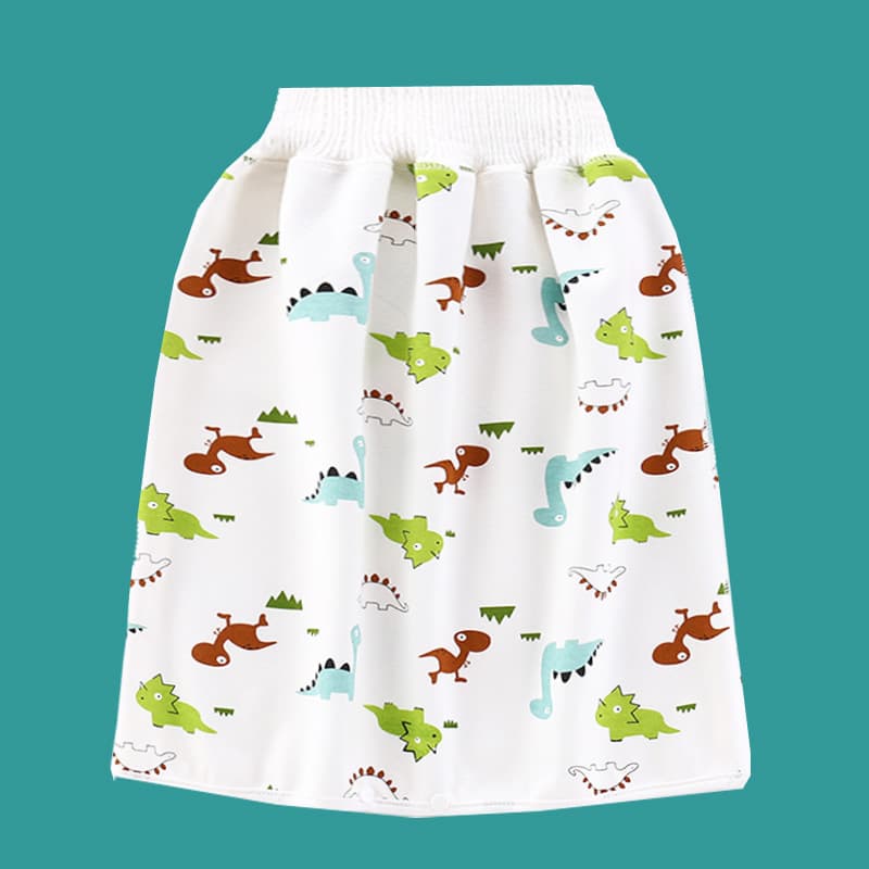 Baby Waterproof Diaper Skirt Washable for Newborn Boys Girls Waterproof Bedwetting Diaper Pants Pad Children Training Pants
