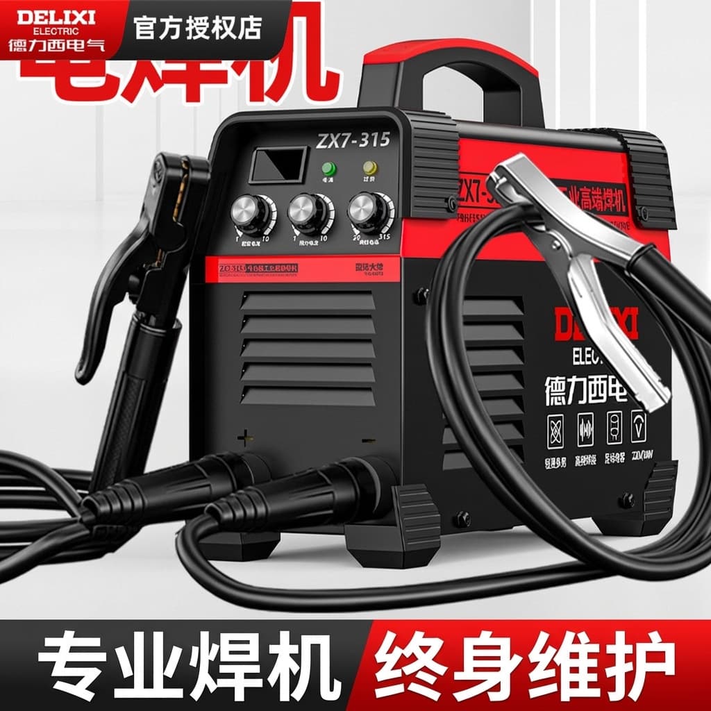 Delixi Welding Machine Multifunctional Digital Display Dual Voltage High Power Industrial Grade Integrated Welder