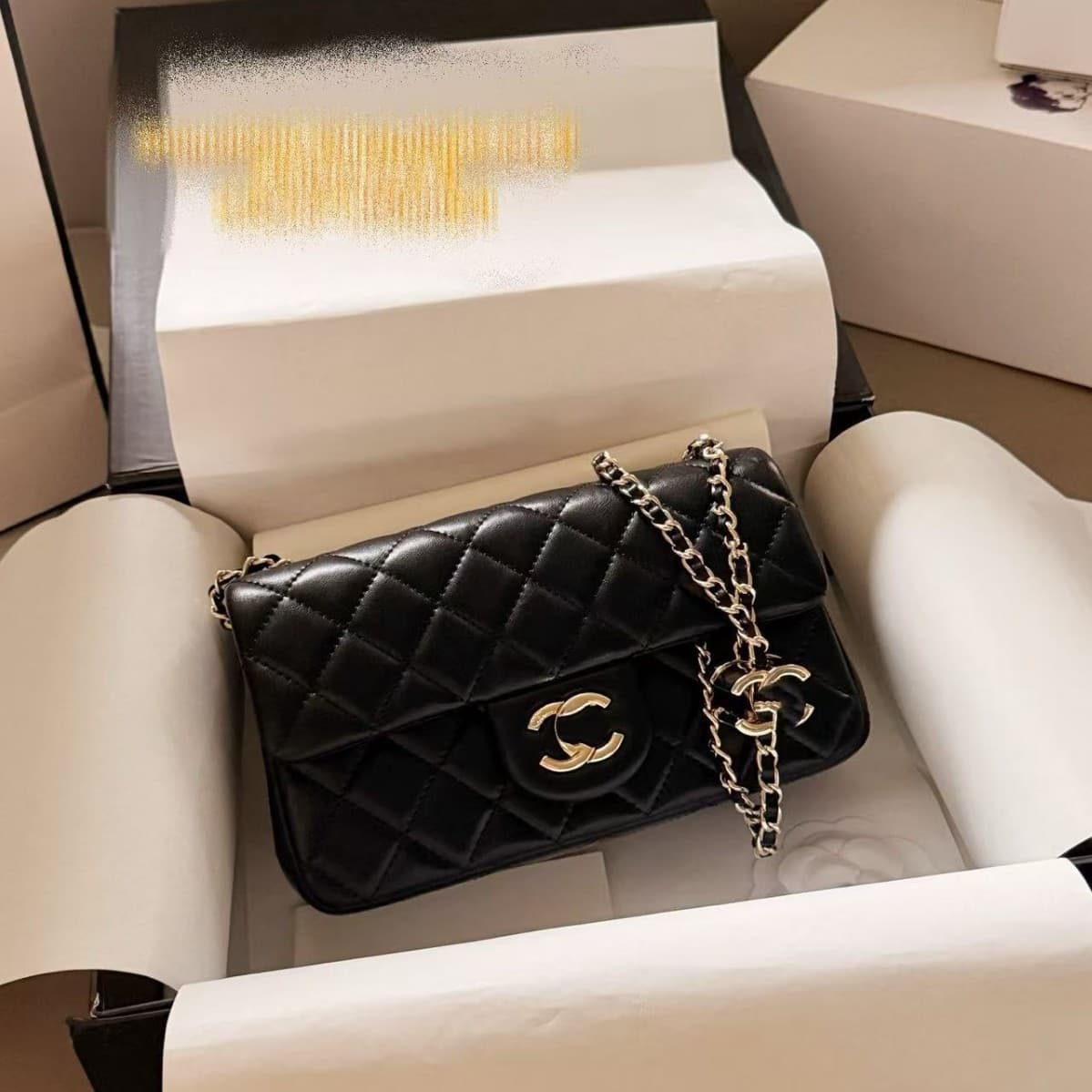 Xiaoxiangfeng rhombus handbag women's 2026 new trendy shoulder crossbody bag genuine leather ing versatile chain women's bag