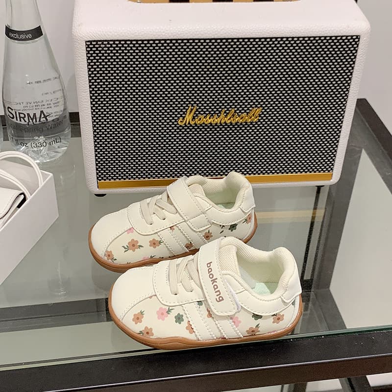 Baby Toddler Shoes 2025 Autumn New Children's Shoes Little Girls 1-3 Years Old Soft-Soled Moral Training Shoes Kids Versatile and Wear-Resistant