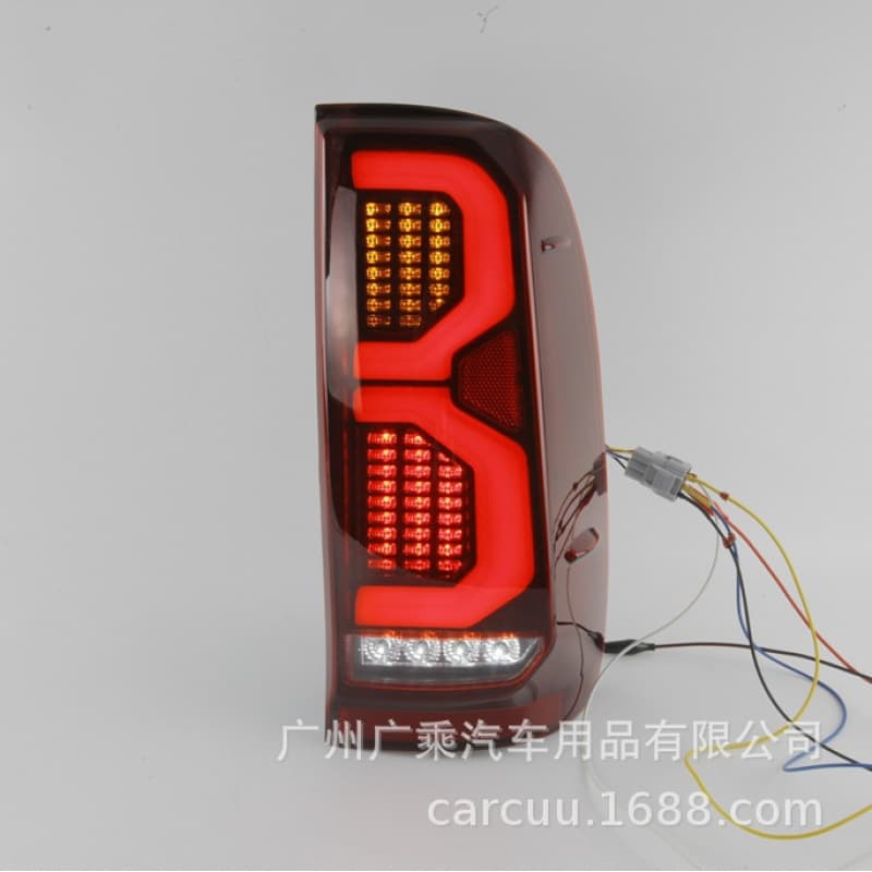 Compatible with 05-14 Taillight Red Housing Tail Light Rear Light Hilux Revo
