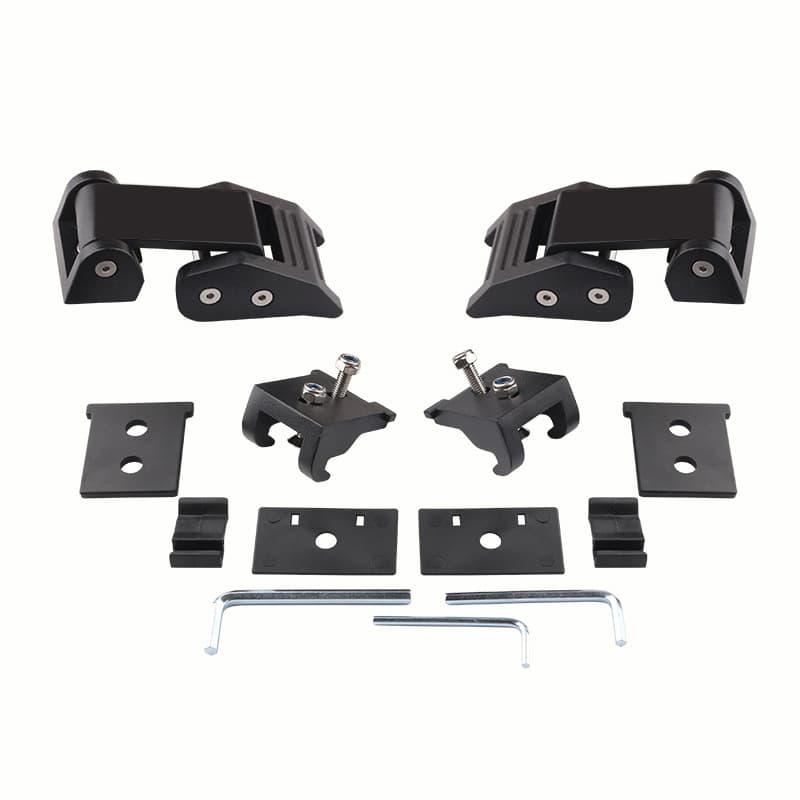 Wrangler JK/JL Hood Lock Logo Engine Buckle Kit Wrangler Modification Accessories