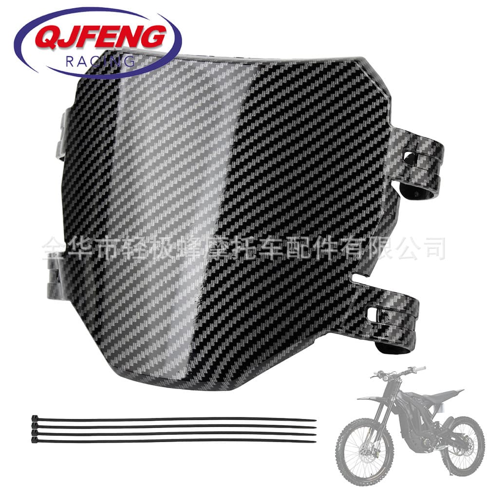 Compatible with Talaria Accessories Light Bee SURRON X/S Tanli 79bike Number Plate Front Windshield Guard Plate Modification