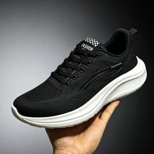 Men's Sports Shoes Summer Breathable Wear-resistant Casual Running Shoes Quanzhou Sport Style Men's Running Shoes Cross-border Shoes