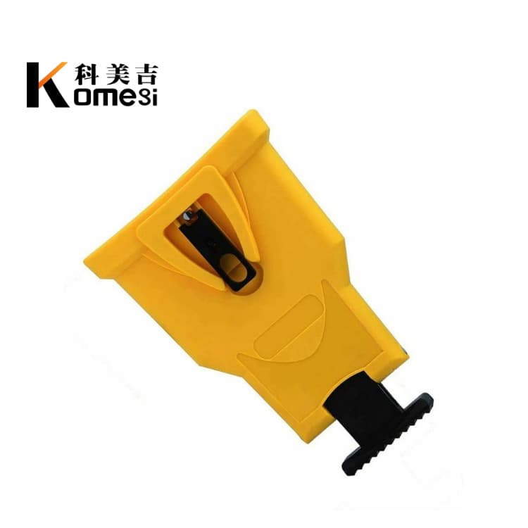 Cross-Border Hot Selling Woodworking Chainsaw Trimming Sharpener Whetstone Sharpening Rack Chain Sharpener Quick Chain Sharpening Tool