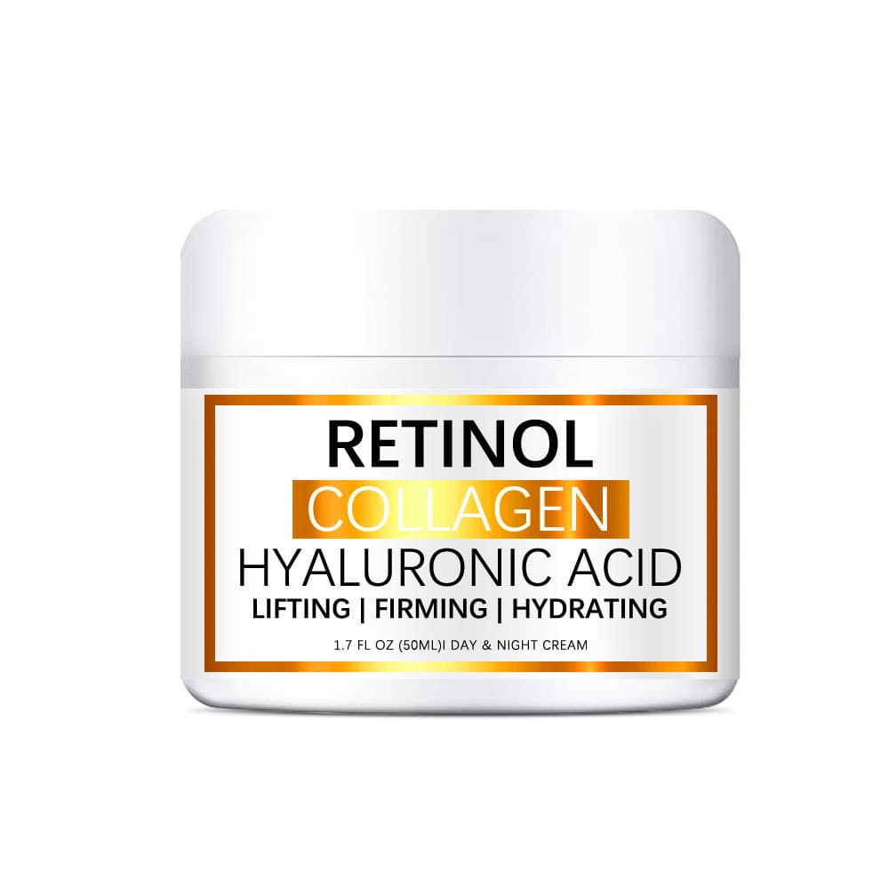 Cross-border Retinol Collagen Dual-Effect Face Cream, Moisturizing, Brightening, Anti-Wrinkle