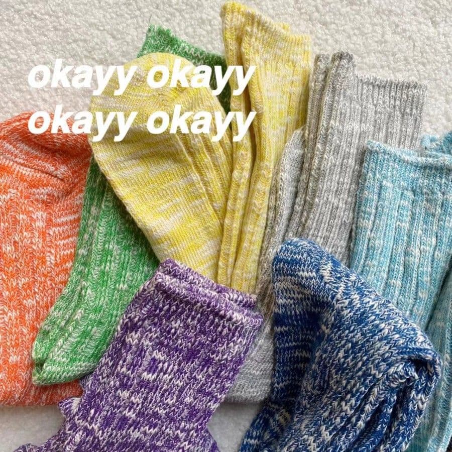 Japanese Style Thick Knit Unisex Couple Socks, Cotton Socks Autumn Winter Thick Mid-Calf Work Socks Snowflake Pattern Solid Color Trendy Socks