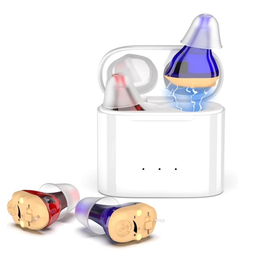 Cross-border Supply In-ear Hearing Aid Mini Compact Invisible Amplifier Binaural Set for Elderly