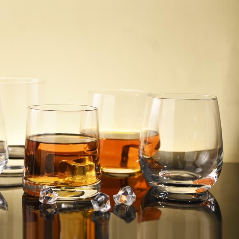 Transparent crystal glass whiskey cup, foreign wine cup, bar KTV beer cup, high-looking water cup, manufacturer wholesale