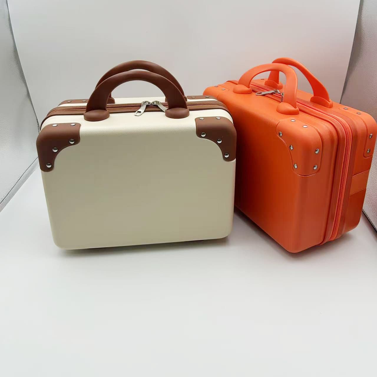 Handheld Case 14-inch Cosmetic Box Souvenir Luggage Printable Logo Pattern National Trend Style Cosmetic Bag Gift Box