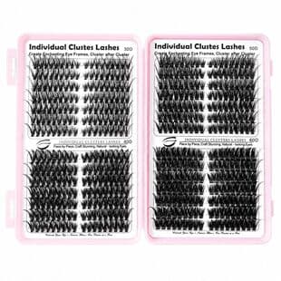 Cross-border E-commerce 30P-100PRO Self-layering Segmented Cluster Lashes Thirty Rows Long and Thick False Eyelashes Factory Direct Supply