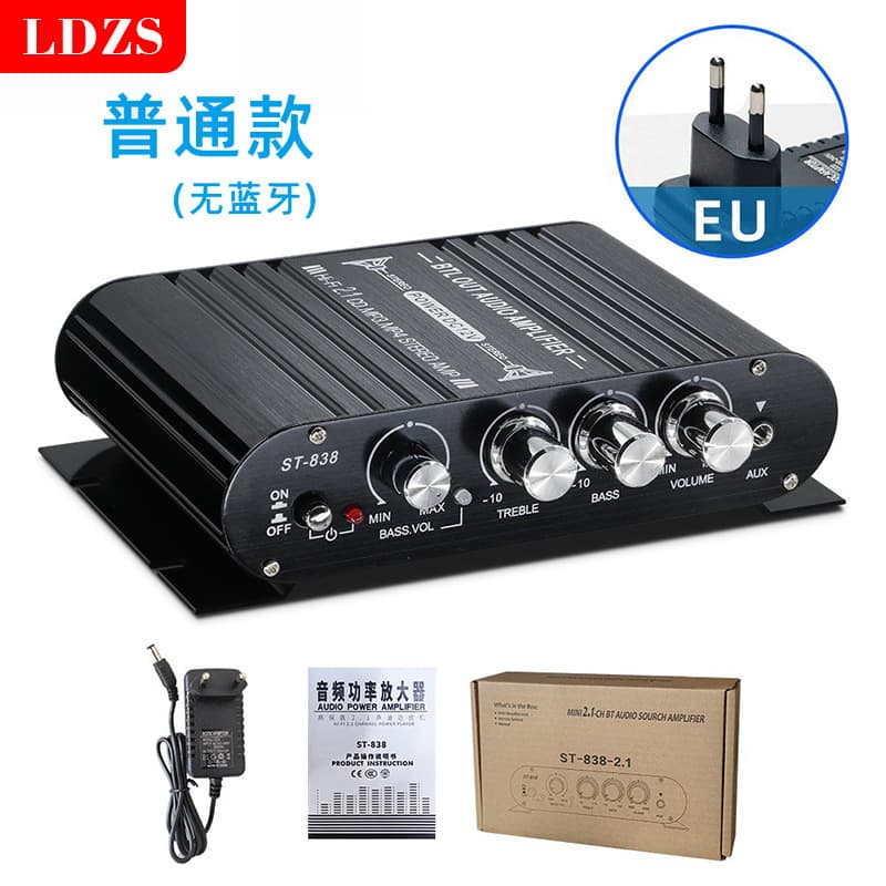 New Mini Small Amplifier Home Car Multi-Functional Speaker Professional Hi-Fi 12V Car Audio Amplifier