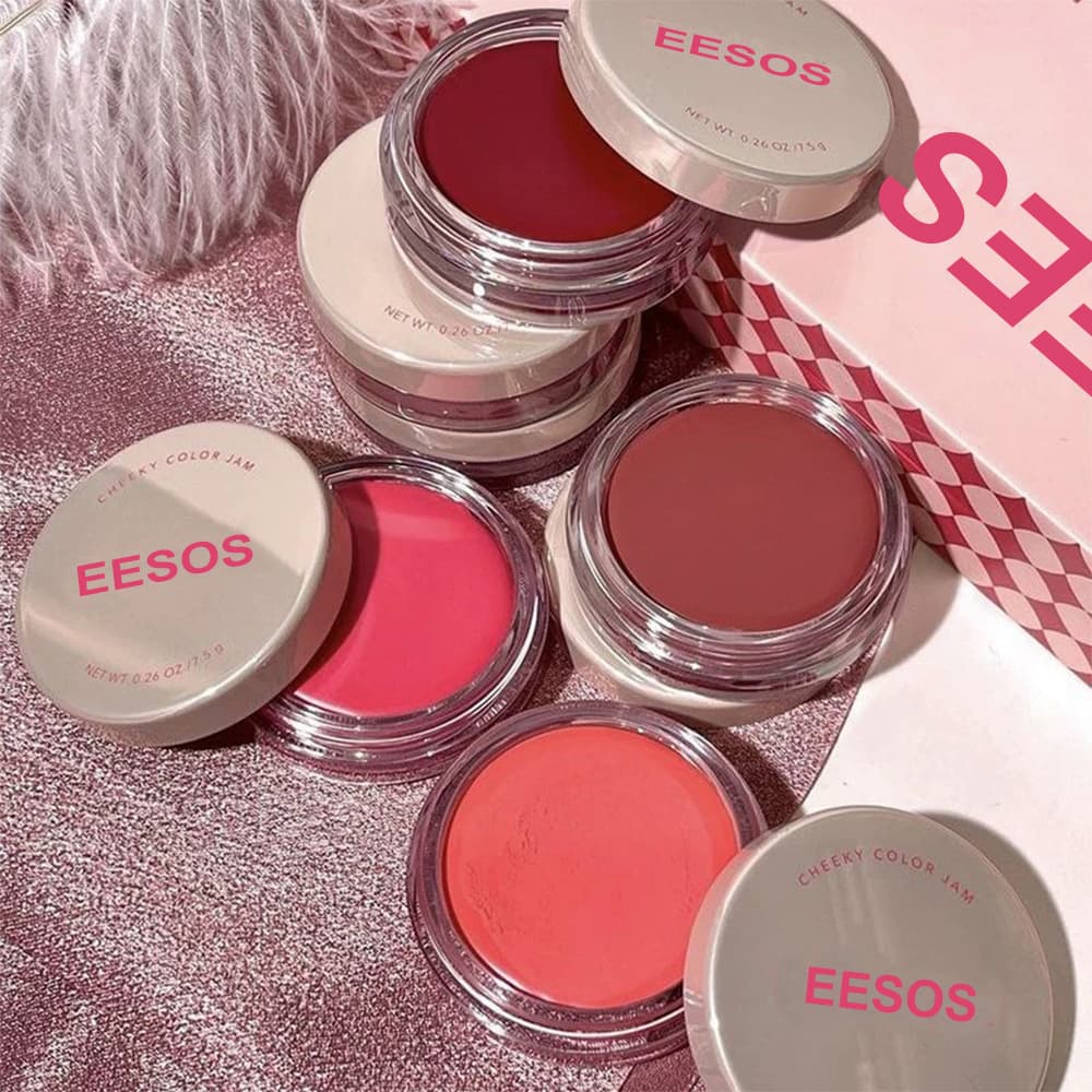 Blush Matte Blush Cream Radiance Long-wearing Sweat-proof Single-Color Blush Mud