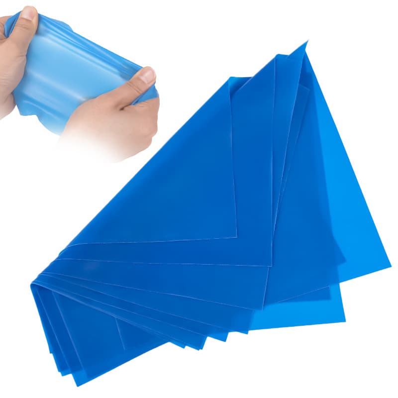 Dental Consumables Rubber Barrier Cloth Oral Material Isolation Cloth Perforated Cloth Rubber Stamp Tool Suture Practice Cloth 6*6