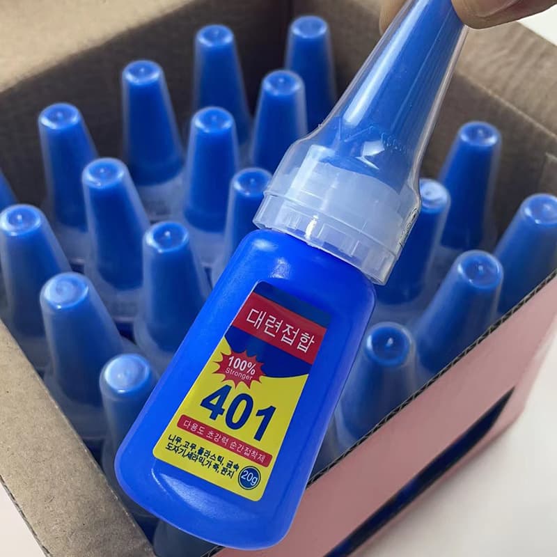 Cross-border Korea 401 Nail Tip Glue Nail Glue Nail Adhesive Nail Salon Special Diamond Glue Wholesale