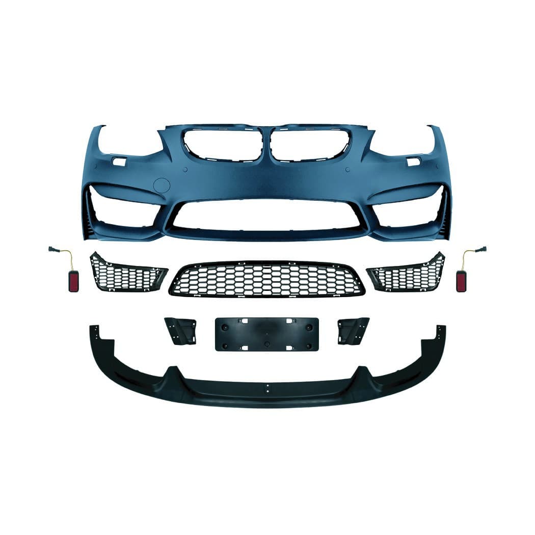 For 06-13 BMW 3 Series E92 E93 M4 Crossover Front Bumper Rear Bumper Side Skirts Grille Body Kit