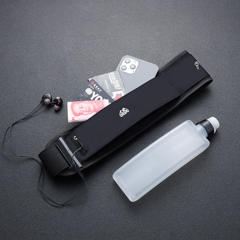New Summer Men's Running and Fitness Waist Bag, Women's Ultra-thin Invisible Body-hugging Phone Bag, Outdoor Sports Water Bottle Bag