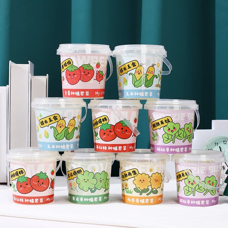 Kids Planting Mini Potted Flower Plant Seeds Cute Gardening DIY Classroom Gift
