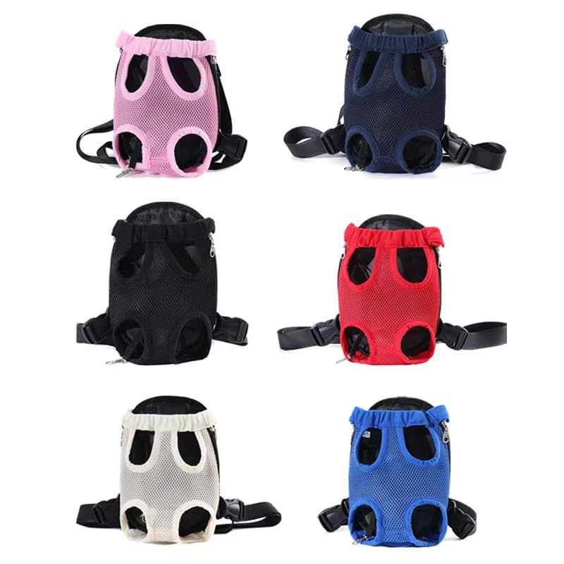 Pet backpack, cat and dog shoulder bag, pet outing backpack, dog chest bag, portable pet backpack