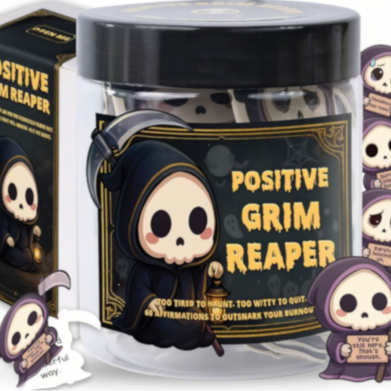 Cross-border Positive Pickle Emotional Cards H2